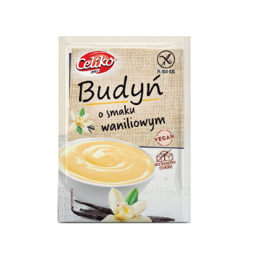 Bezglutenowy Budyń o smaku...