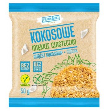 Miękkie Ciastko Kokos + Migdał