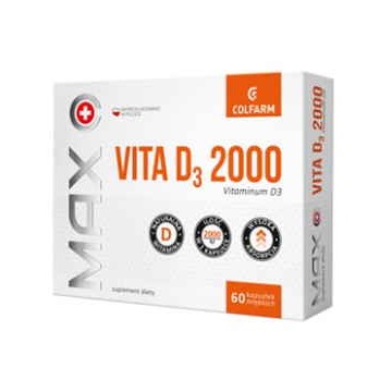 Max Vita D3 2000mg - 60...